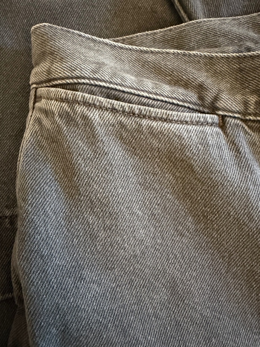 NWOT COS Cropped Wide Leg Denim Pants Brown Size 10 - Picture 6 of 13